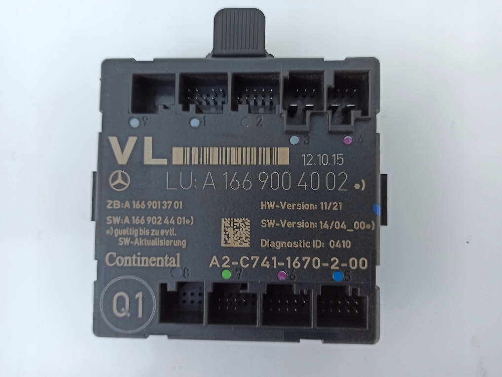 INFINITI Q30 драйвер модуль двері a1669004002