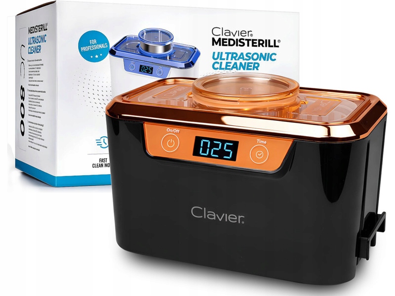 Myjka ultradźwiękowa Clavier UC800 Bl