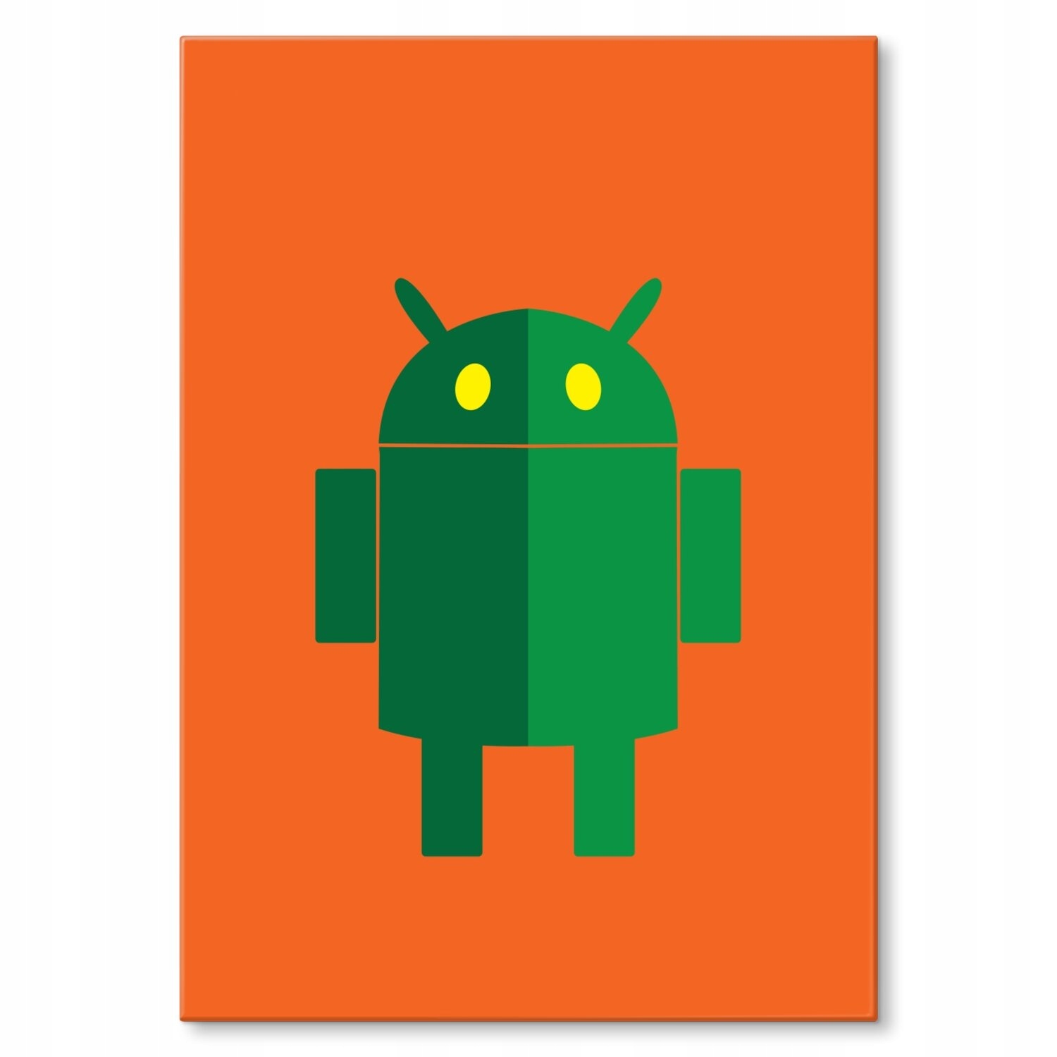 Kovový plakát pro Android Šidítko Plech 42 x 59,4 cm Dárek