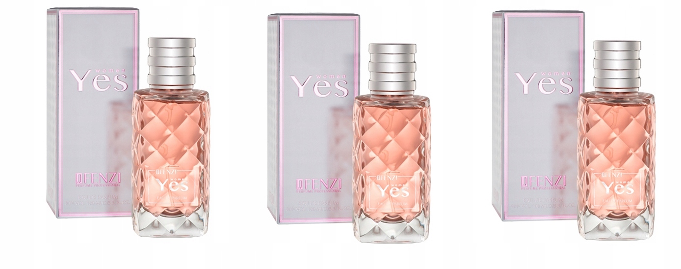 Jfenzi Yes Woman 3x100 ml parfémovaná voda