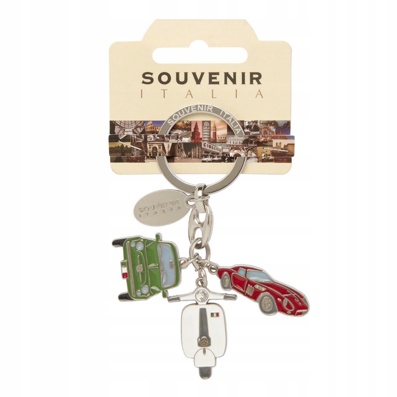 Brelok Do Kluczy 3x Mix Moto Italia Włochy
