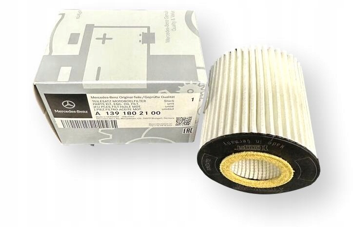 Mercedes Benzín M139 Olejový filtr Originál