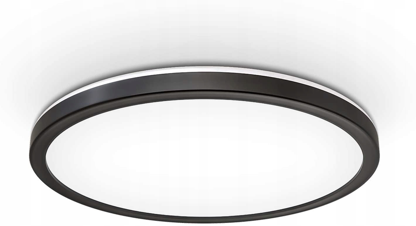 LAMPA SUFITOWA - PŁASKI PLAFON LED 18W - barwa NEUTRALNA - KUCHNIA - SALON