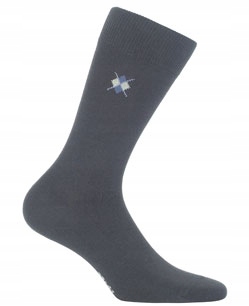 

Wola Perfect Man Skarpety męskie wzór k.:GRAPHITE