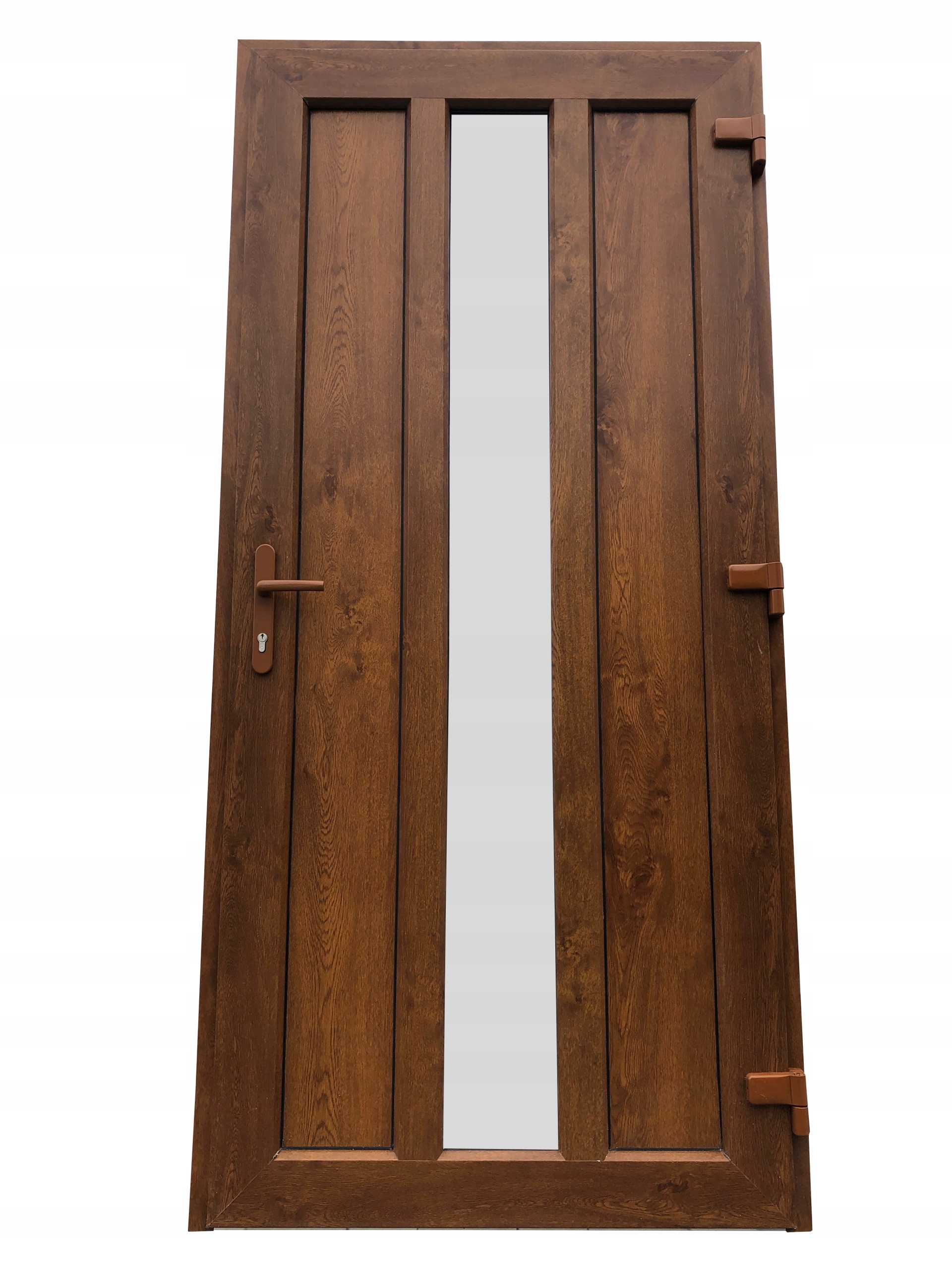 DRZWI ZEWNĘTRZNE WEJŚCIOWE PCV CIEPŁE grubość:81mm