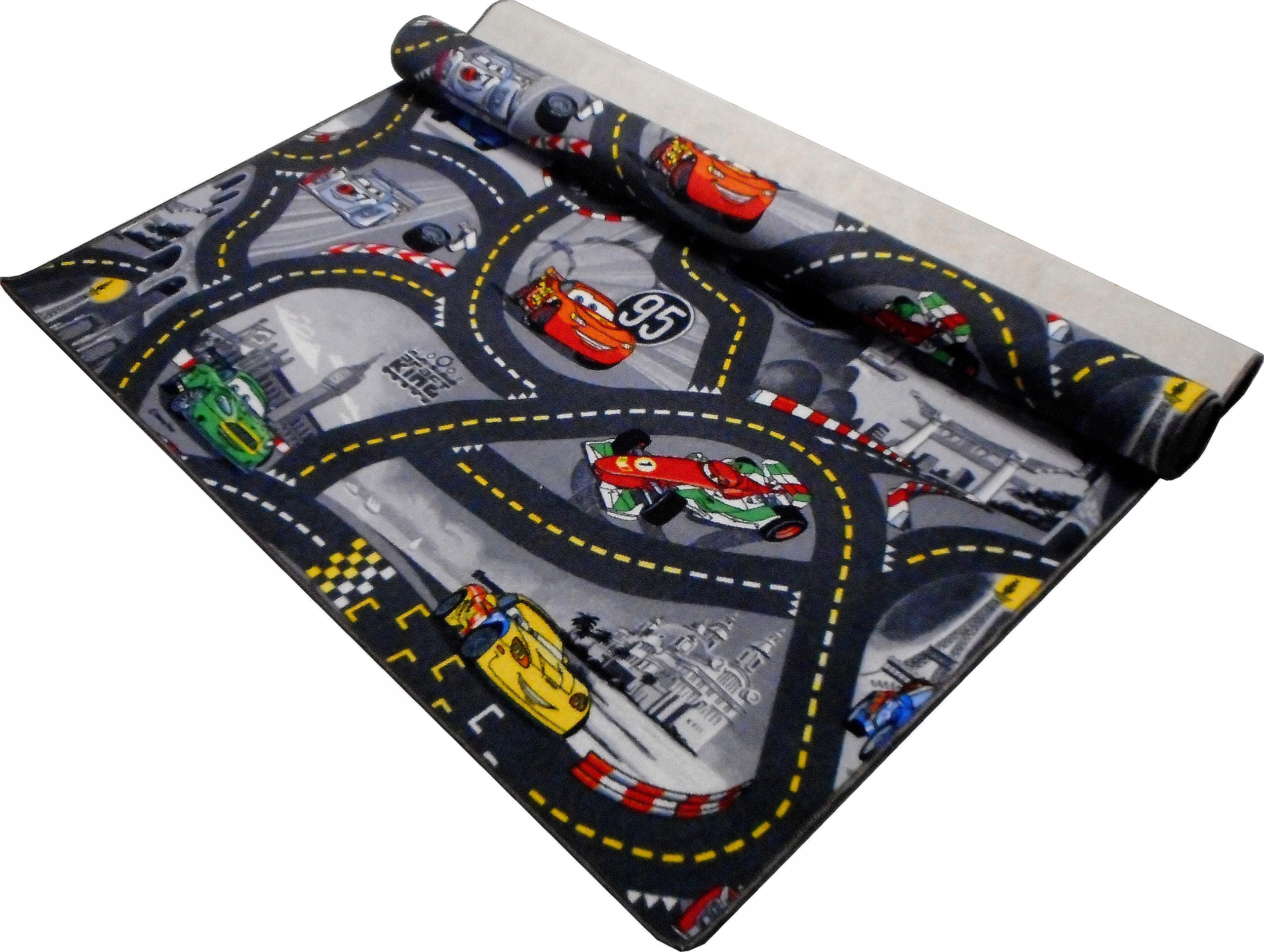 WYKŁADZINA DYWANOWA DZIECIĘCA DISNEY AUTA CARS