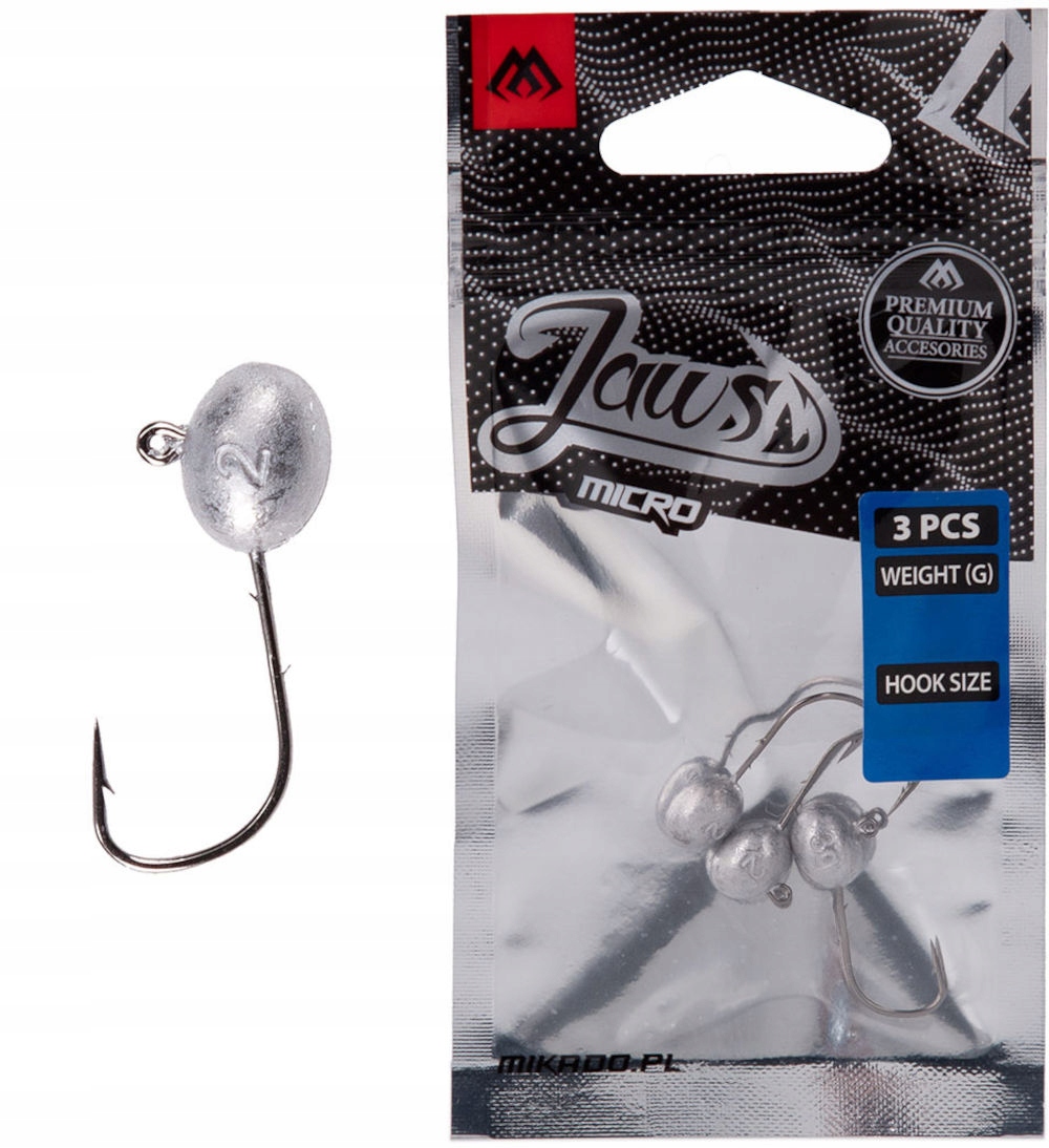 Główka jigowa Jaws Micro 4 1,5g 3szt