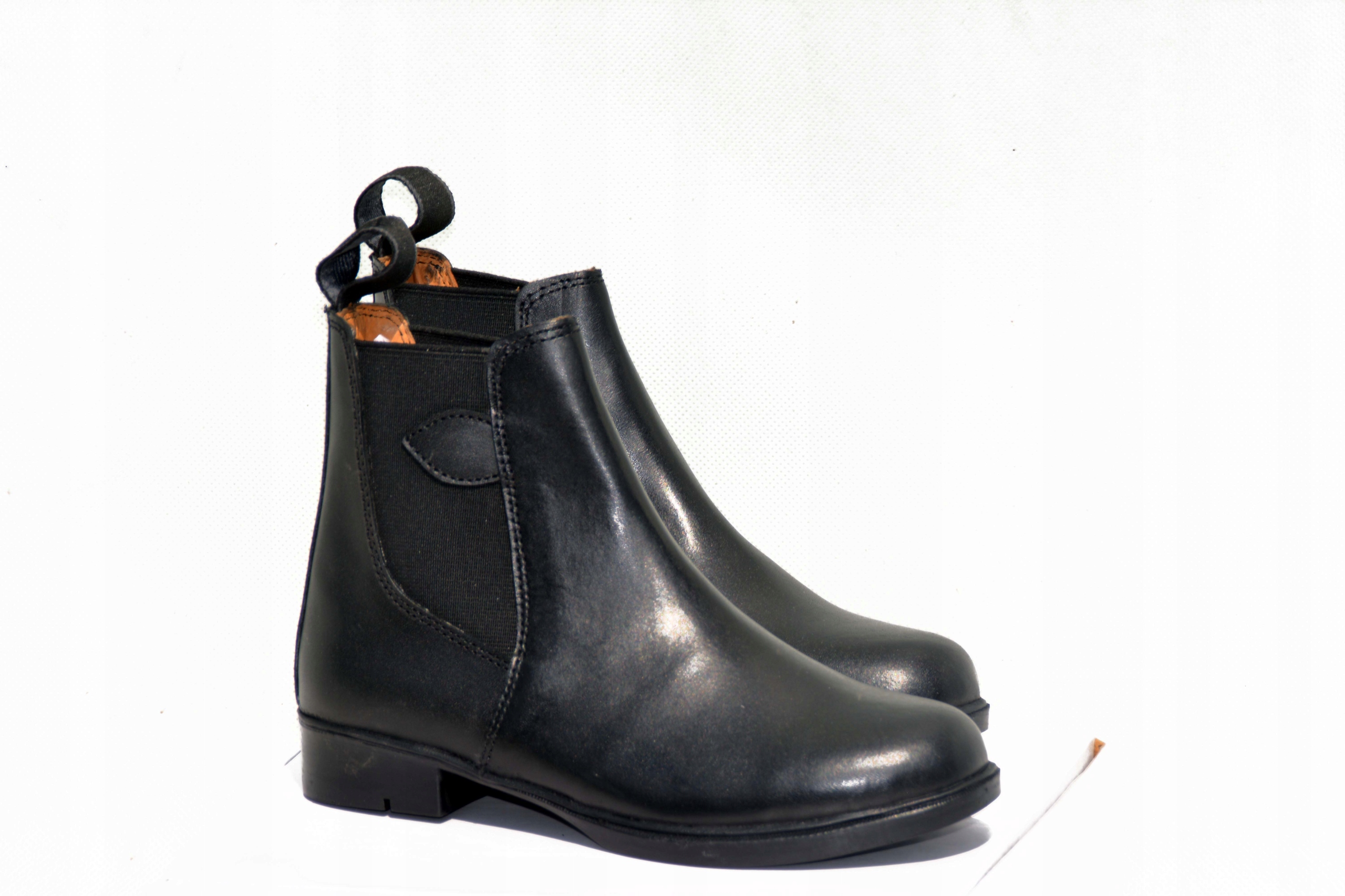 SZTYBLETY JEŻDZIECKIE SKÓRZANE roz.32 wkł.20cm Kod producenta 9843323