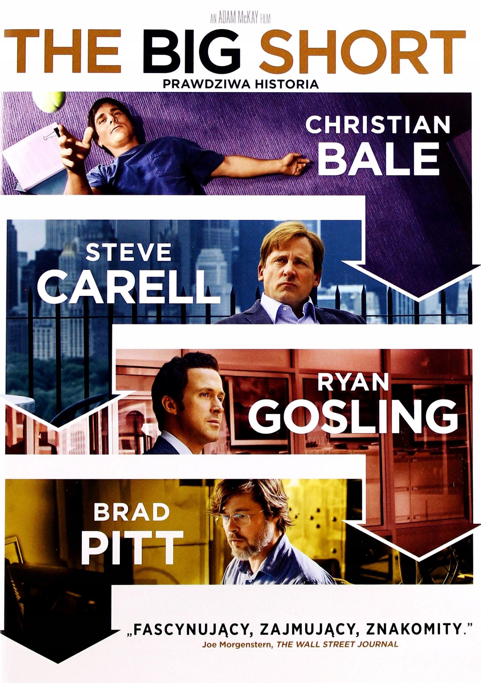 Big Short [Ryan Gosling, Steve Carell] [DVD]