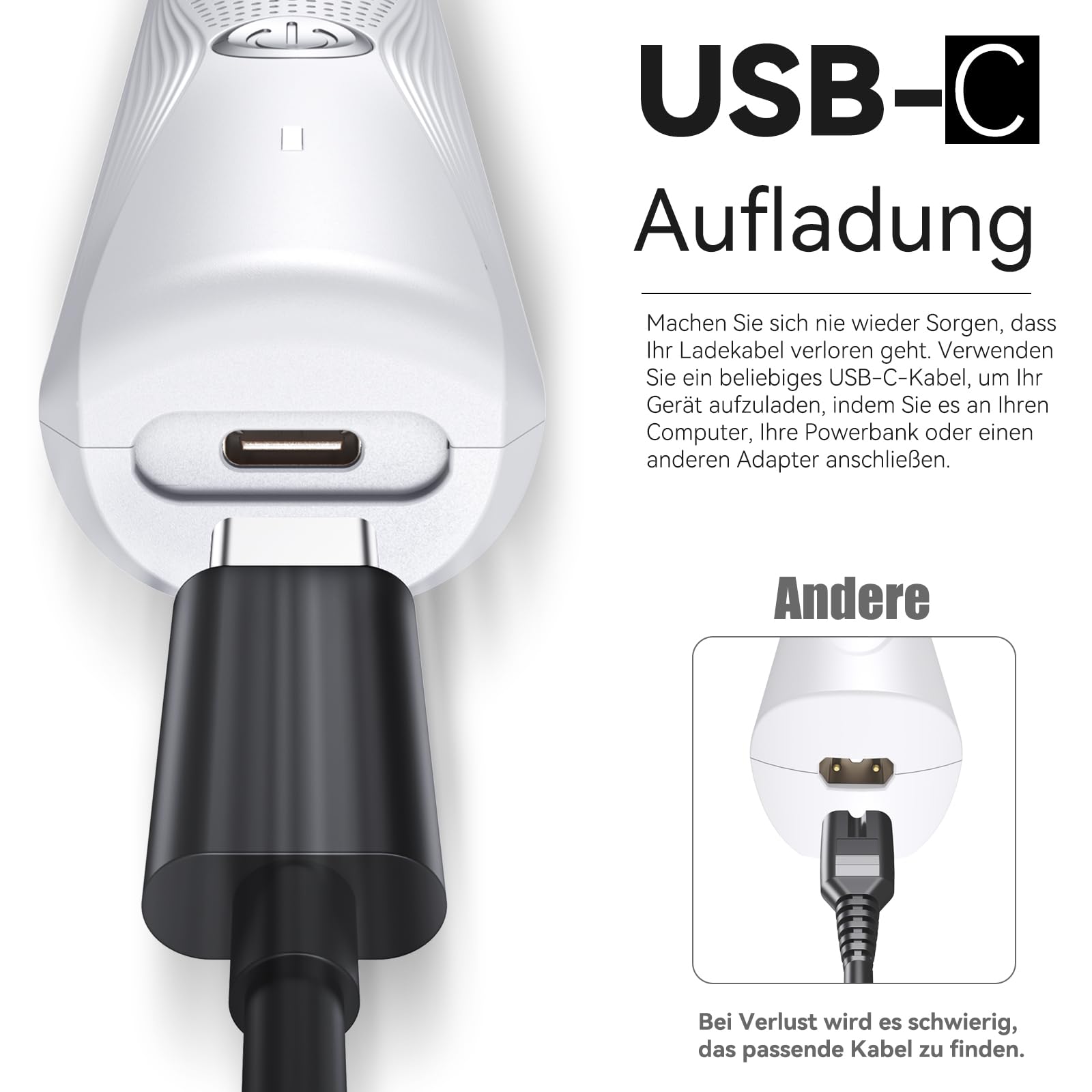 BAUTRIUM Zestaw Maszynka Do Strzyżenia Dla Zwierząt USB-C — miniatura 6
