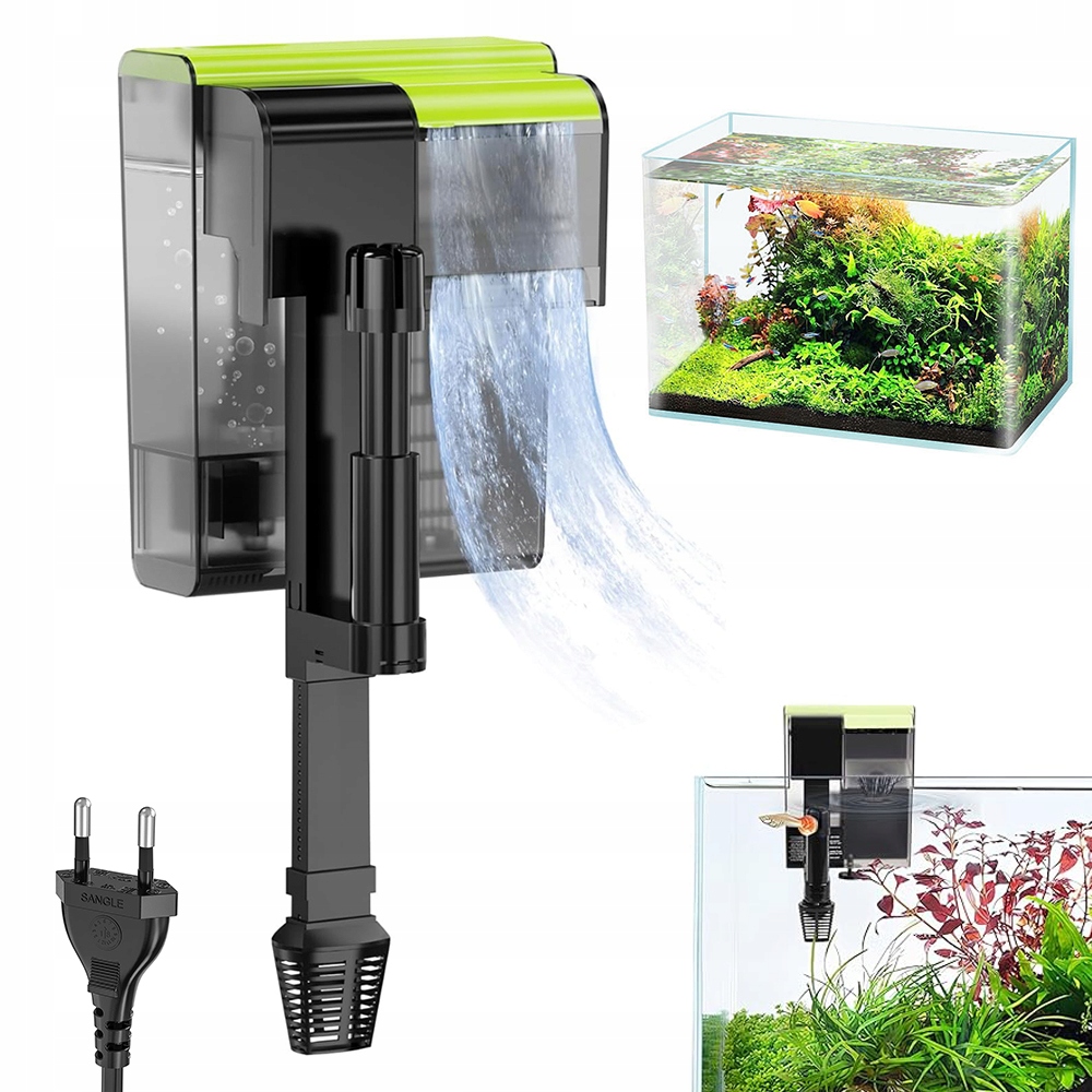 Levně Venkovní Závěsný Filtr Do Akvária S Regulací Průtoku Vody