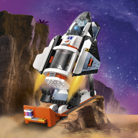 LEGO - TECHNIC - STACJA KOSMICZNA I STANOWISKO STARTOWE RAKIETY - 60434 Seria Lotnisko