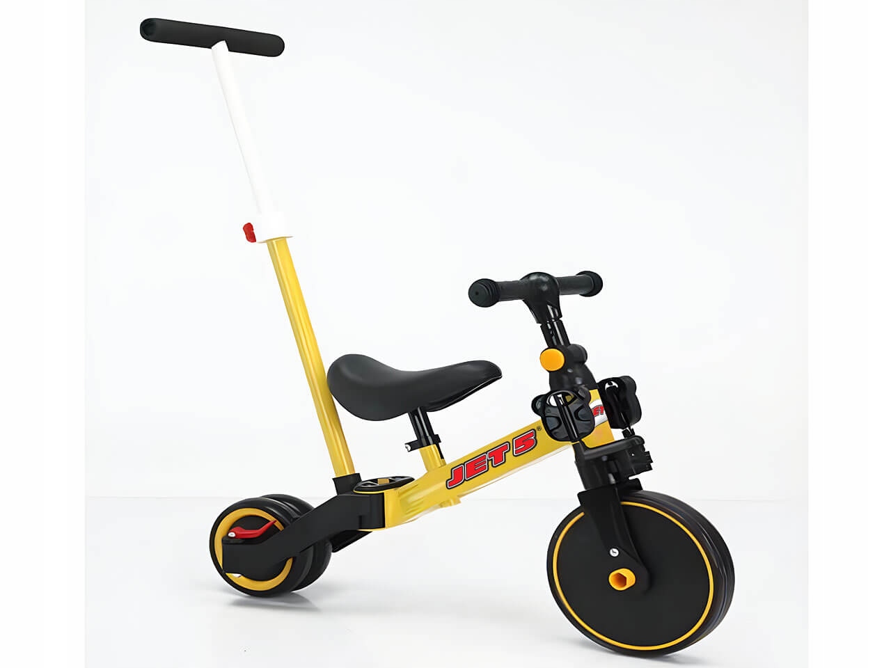Rower Trójkołowy Biegowy Dla Dziecka 3 W 1 Żółty Roczek