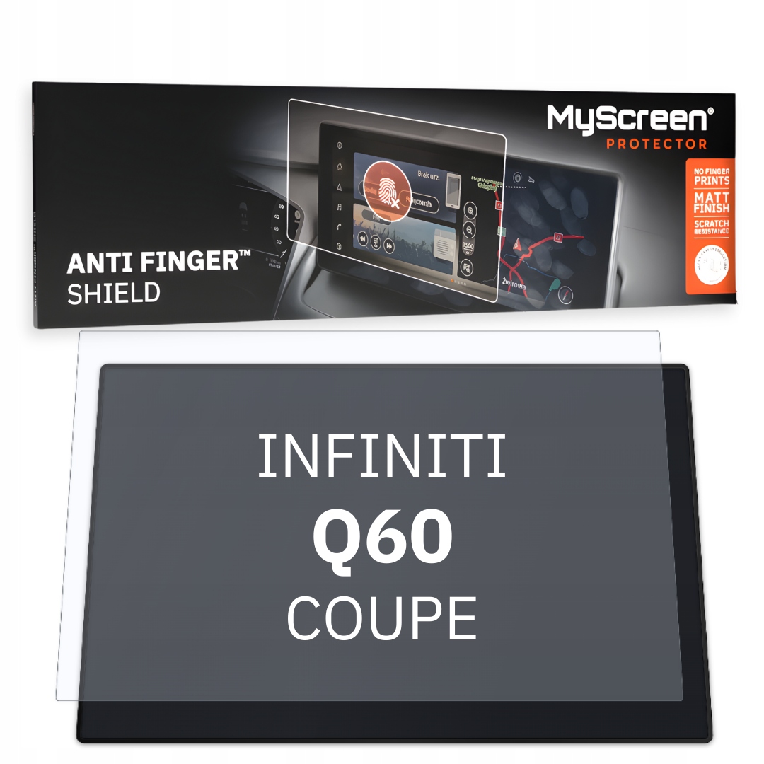 Fólie pro Infiniti Q60 Coupe 2014 2020 Control Panel MyScreen