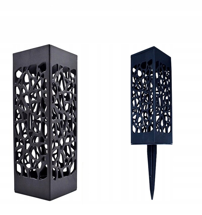

Lampka ogrodowa Solarna ażurowa słupek wbijana
