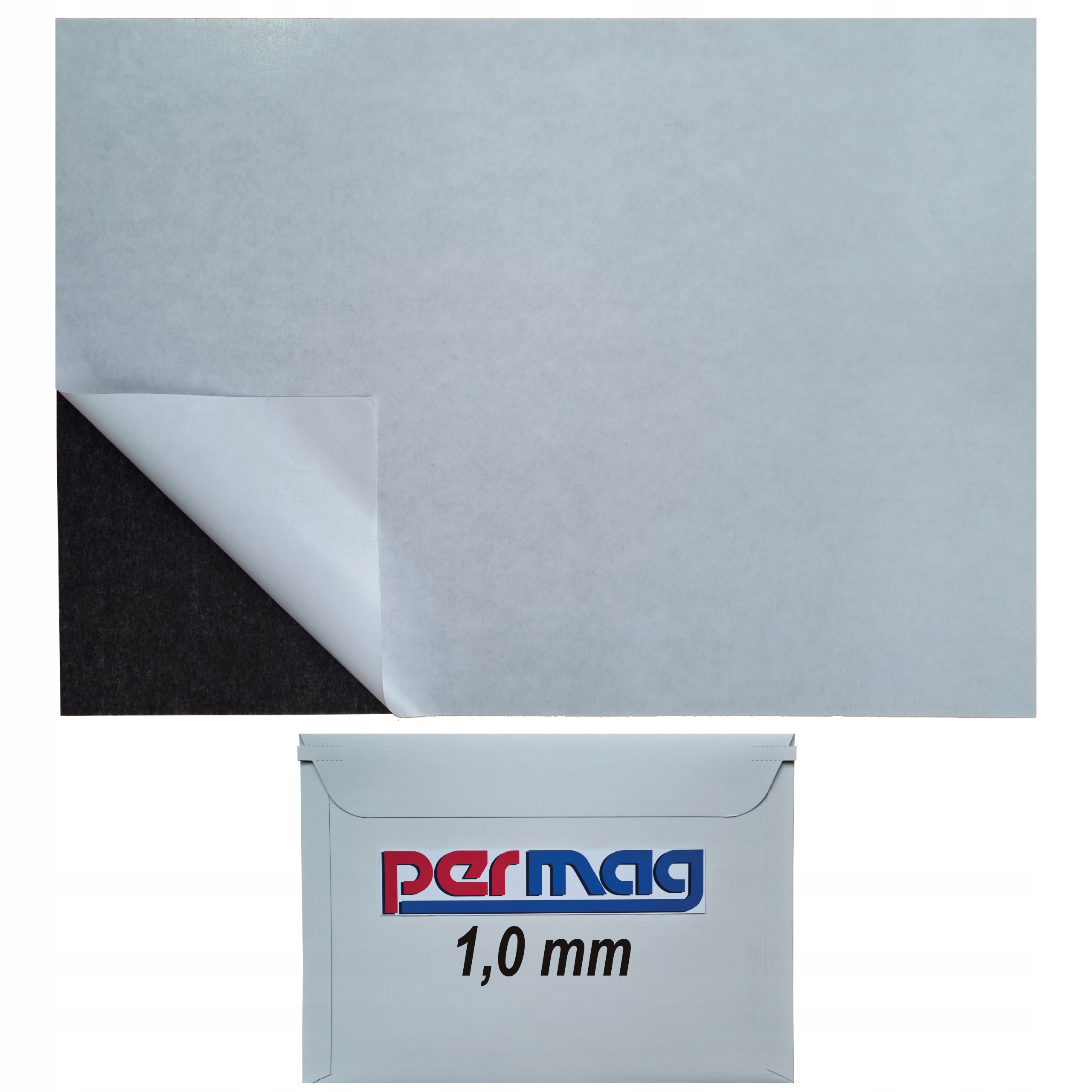 

Folia magnetyczna 1,0mm arkusz z klejem A4 1szt.