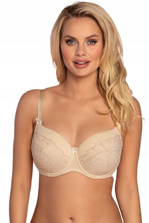 VB-65 Vyztužená podprsenka Vena béžová, klasický styl