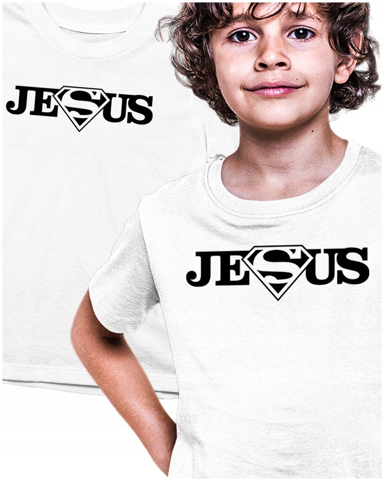 

Koszulka bawełniana Chrześcijańska Jezus 134