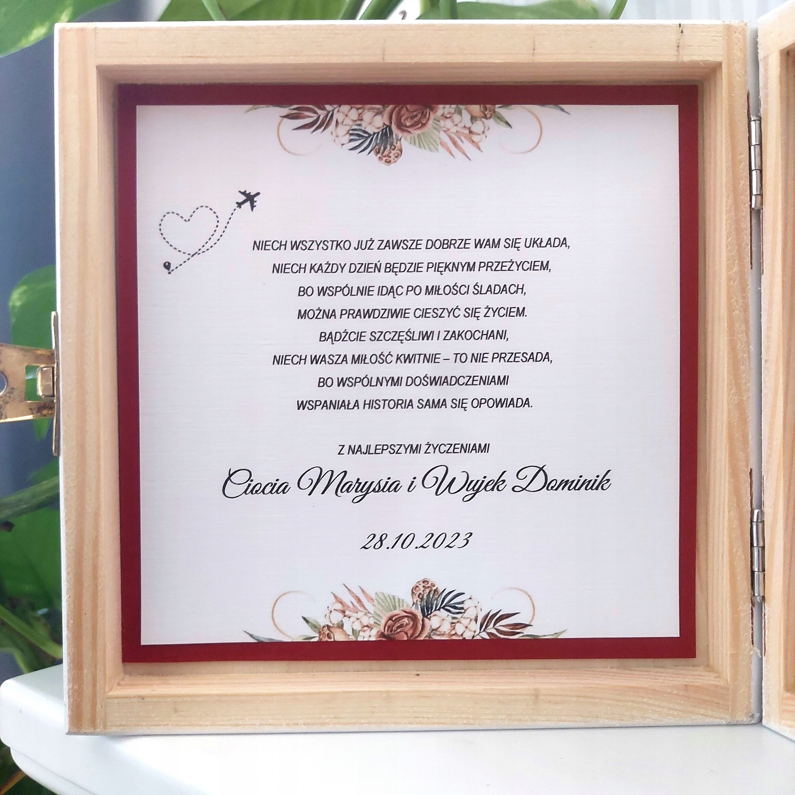 BIAŁE pudełeczko na gotówkę * ŚLUB * wesele 3 kolory HIT mapa Kod producenta 0101