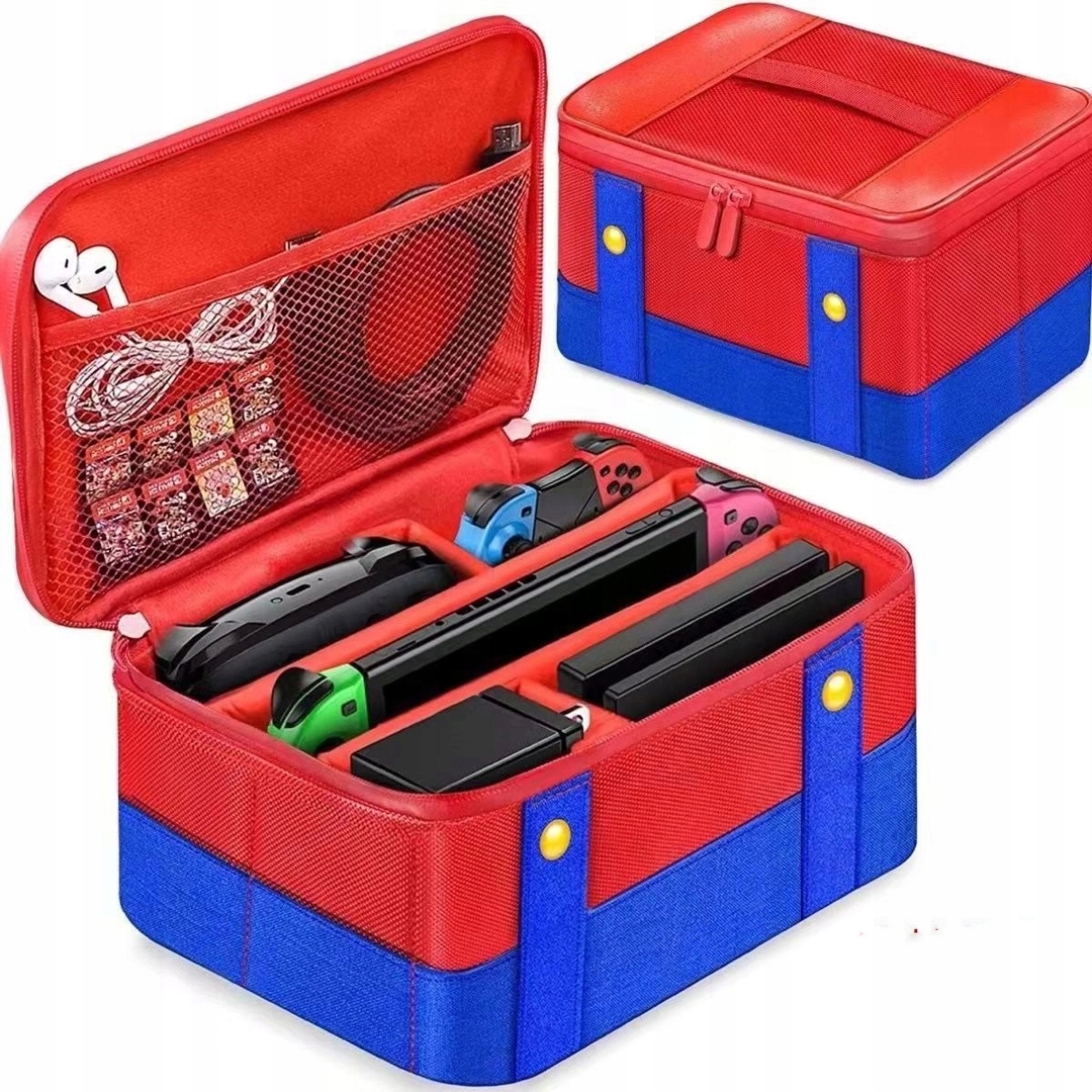 PRZEŁĄCZNIK ETUI DO PRZECHOWYWANIA DO PRZENOSZENIA NINTENDO SMUKŁY FUTERAŁ