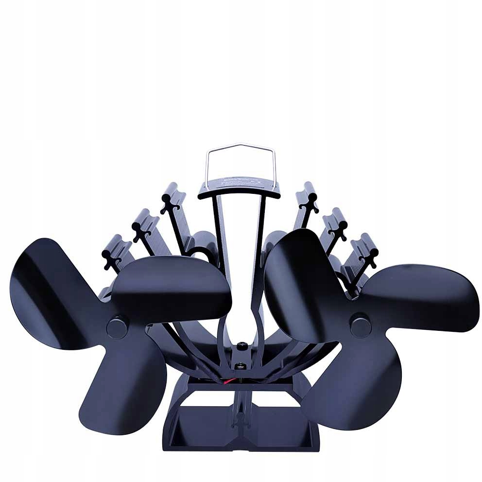 Ventilátor na krbové kachle 2 vrtule s 3 čepeľami Turbo 636BM