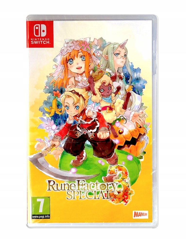 Rune Factory 3 Special Nintendo Switch Gra Na Kartridżu Nowa W Folii