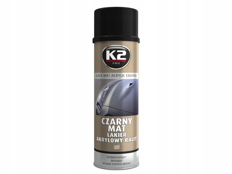 

K2 Lakier Czarny Mat matowa farba akrylowa czarna
