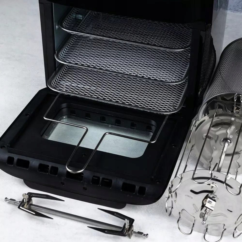 PIEKARNIK FRYTOWNICA BEZTŁUSZCZOWA ENEROOSZCZĘDNA WYDAJNA 12L 1800W 12w1 Model KB-7557