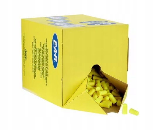 3M PD-01-010 STOPERY WKŁADKI DOUSZNE ZATYCZKI PRZECIWHAŁASOWE E-A-R 500 PAR