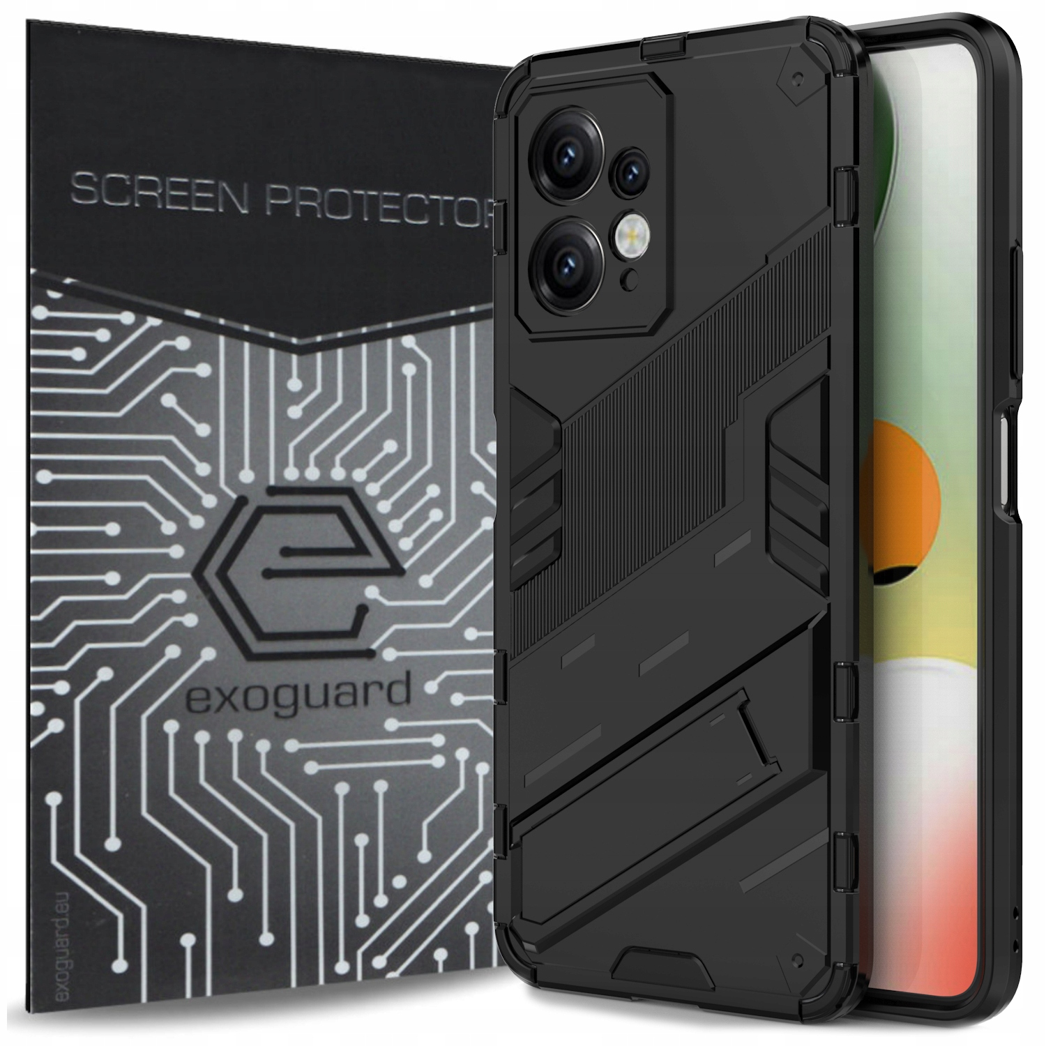 

Case Cover Etui+szkło do Xiaomi Redmi Note 12 (4G)