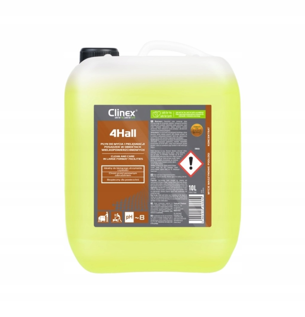 Levně 4HALL 10L Prostředek Na Udržování Čistoty Clinex