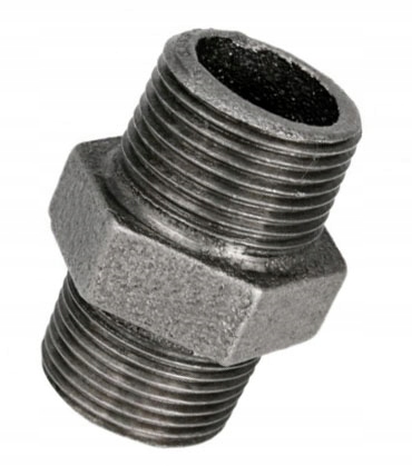 

Nypel Żeliwny Czarny Złączka Kształtka 5/4''