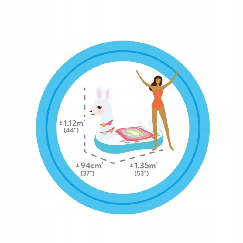 MATERAC ZWIERZAK DO PŁYWANIA LAMA INTEX 57564 ALPA Cechy dodatkowe brak