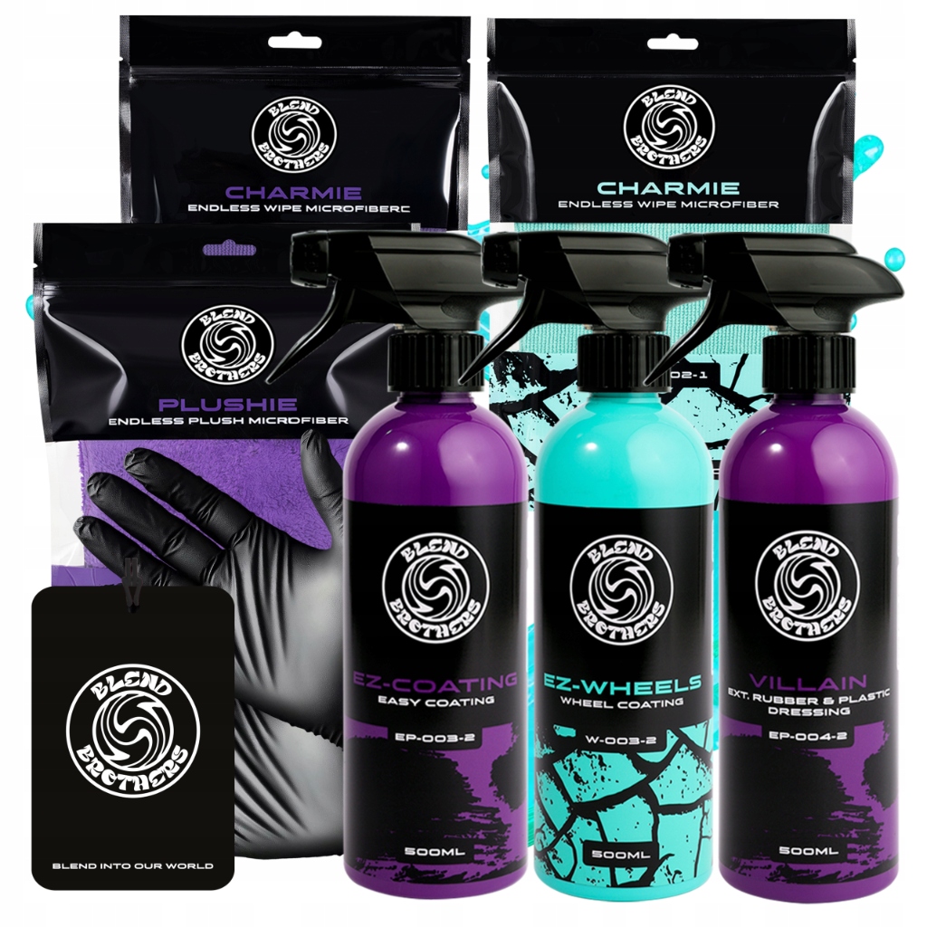 Sada na ochranu laku na pneumatiky a pneumatiky na zimu 3 x 500 ml příslušenství