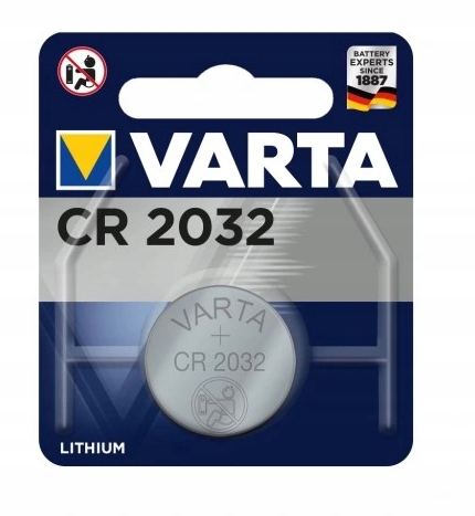 

Varta, Bateria alkaiczna CR2032