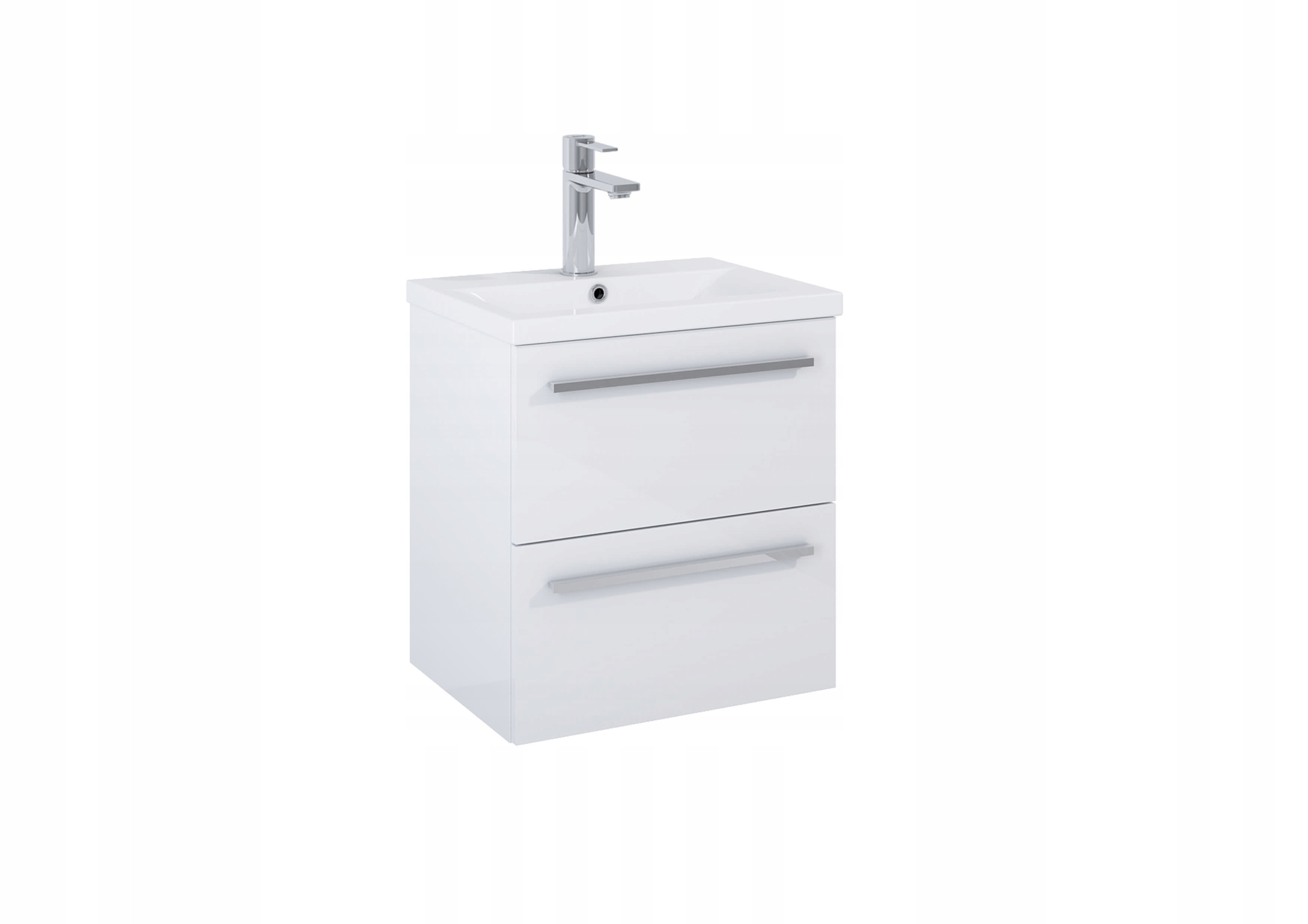 Kwadro zestaw łazienkowy Unik 397 x 510 x 567 mm płyta wiórowa, ceramika sa