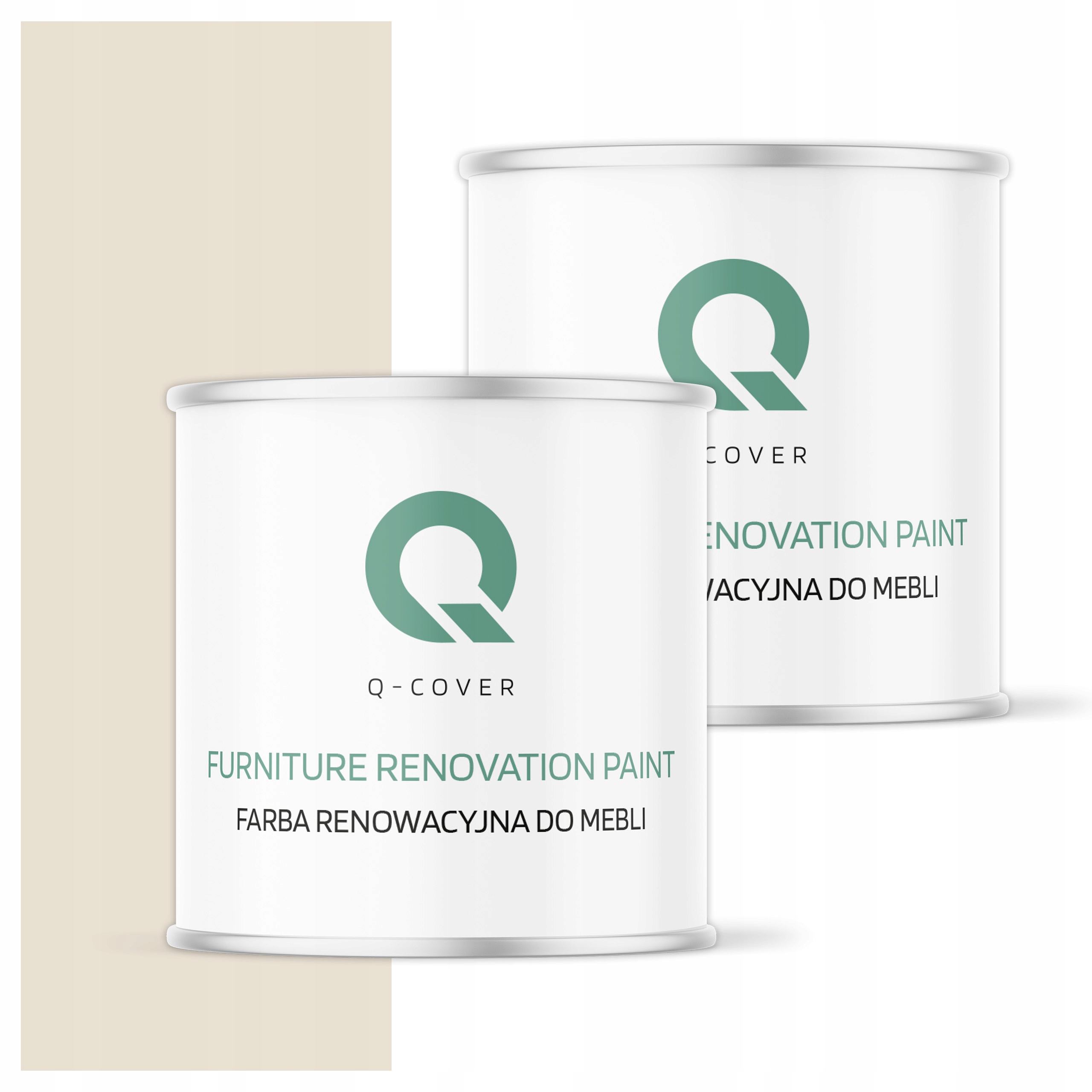 Farba na renováciu nábytku Mdf drevo Ozdobná Krémová Ral 9001 Mat 2,5L