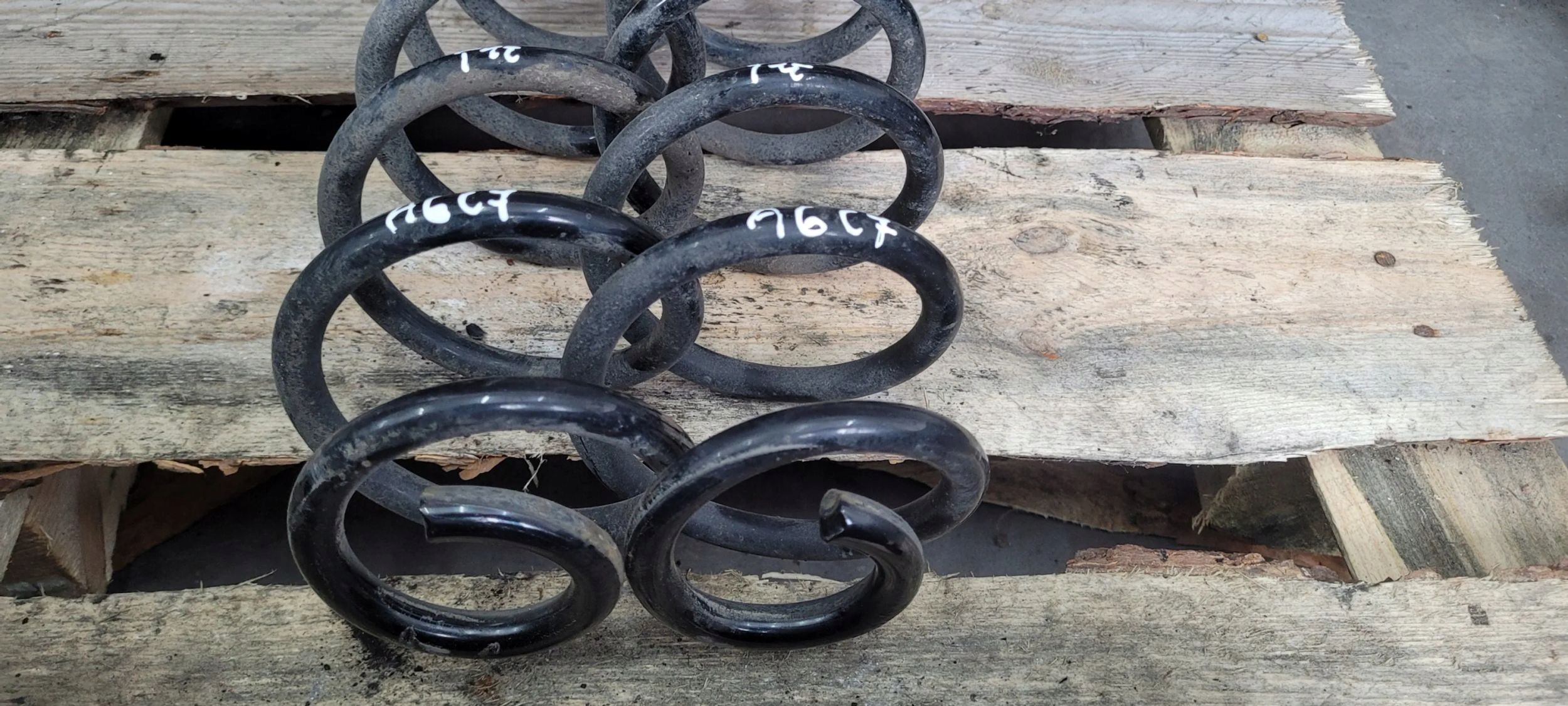 A6 C7 4G spring springs rear part SLINE S-LINE 3.0 TDI A7 4G