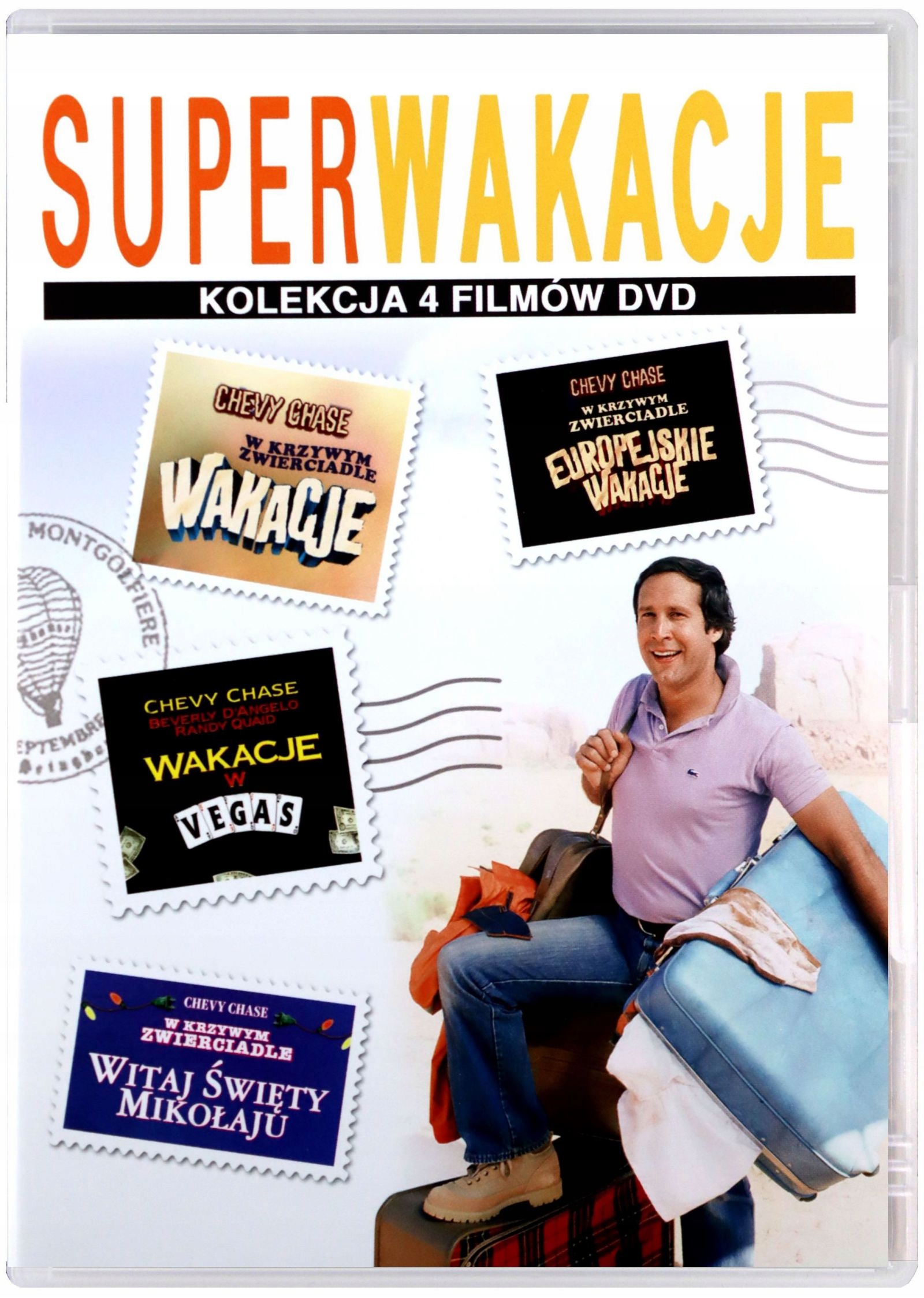 

Chevy Chase: Witaj Święty Mikołaju i inne Box 4DVD