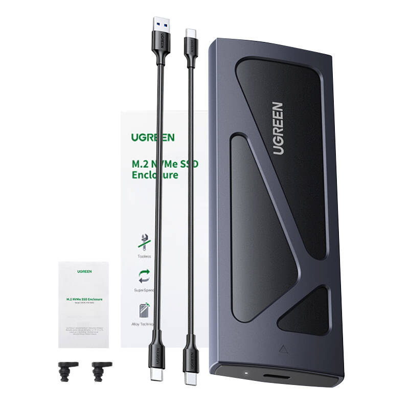NVMe Ssd Pouzdro Ugreen 15512 M.2 S Rychlostí 10 Gbps