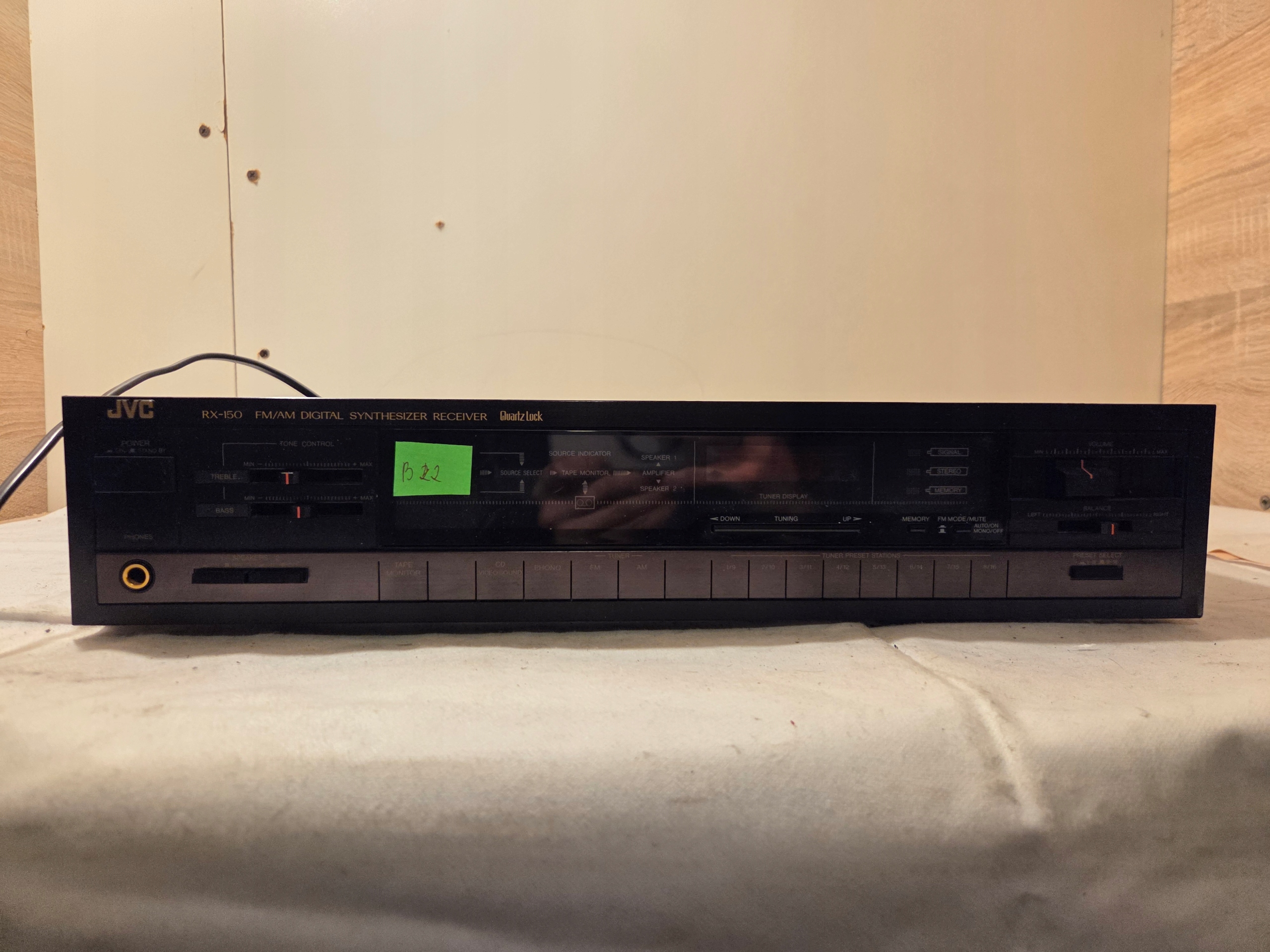 Ресивер JVC RX-150 2.0 черный