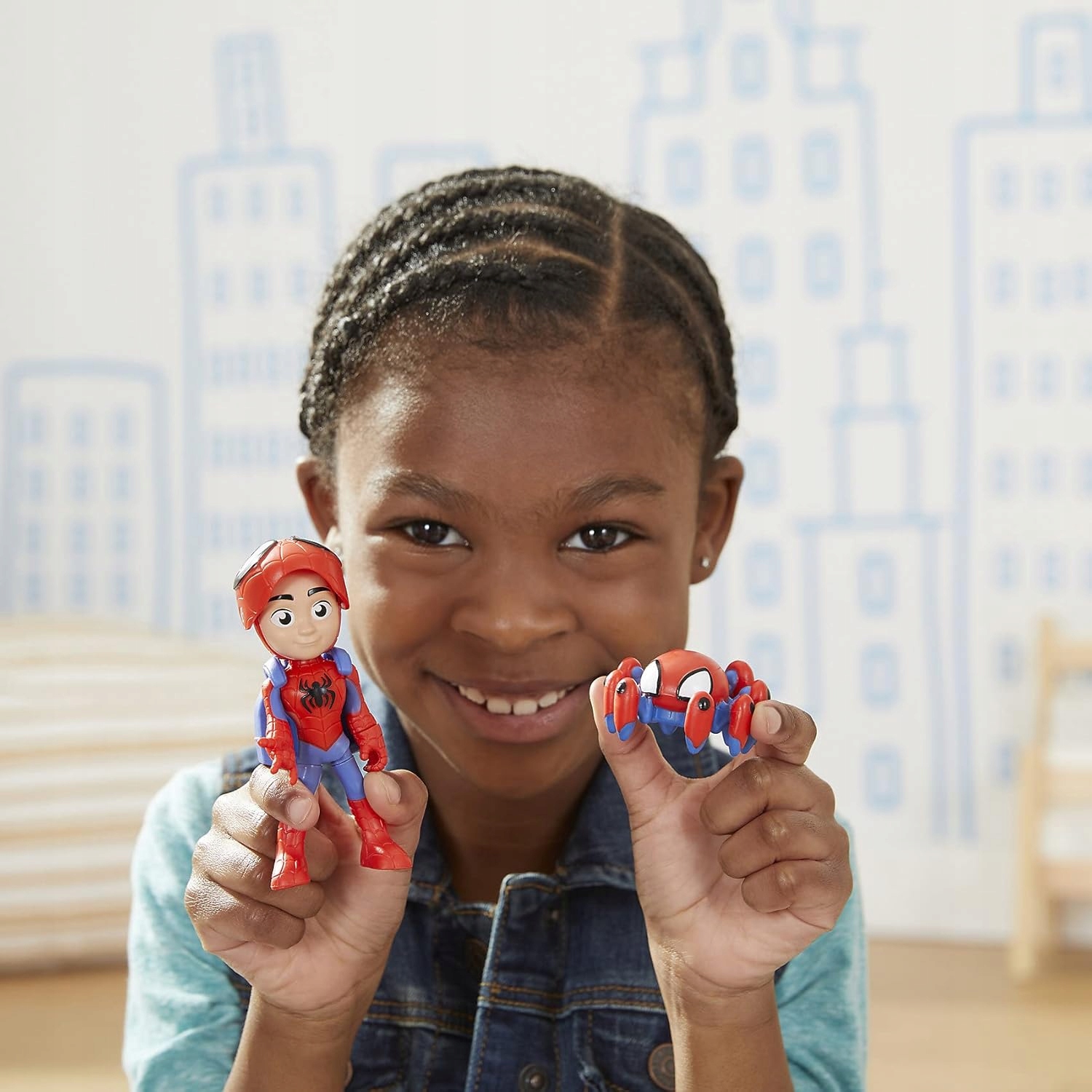 HASBRO figurka SPIDEY SPIDER-MAN F2243 Ruchoma Maska MARVEL Disney Junior Typ zestaw