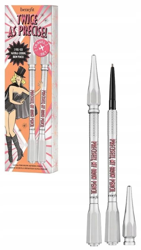 Benefit Twice As Precise My Brow Tužka Na Obočí Warm Light Brown 2x8g