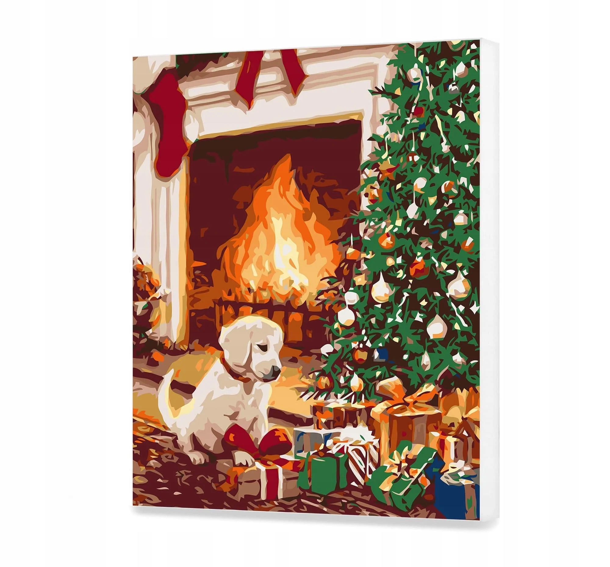 Štěně Obraz pro Malování Po Číslech 50x60