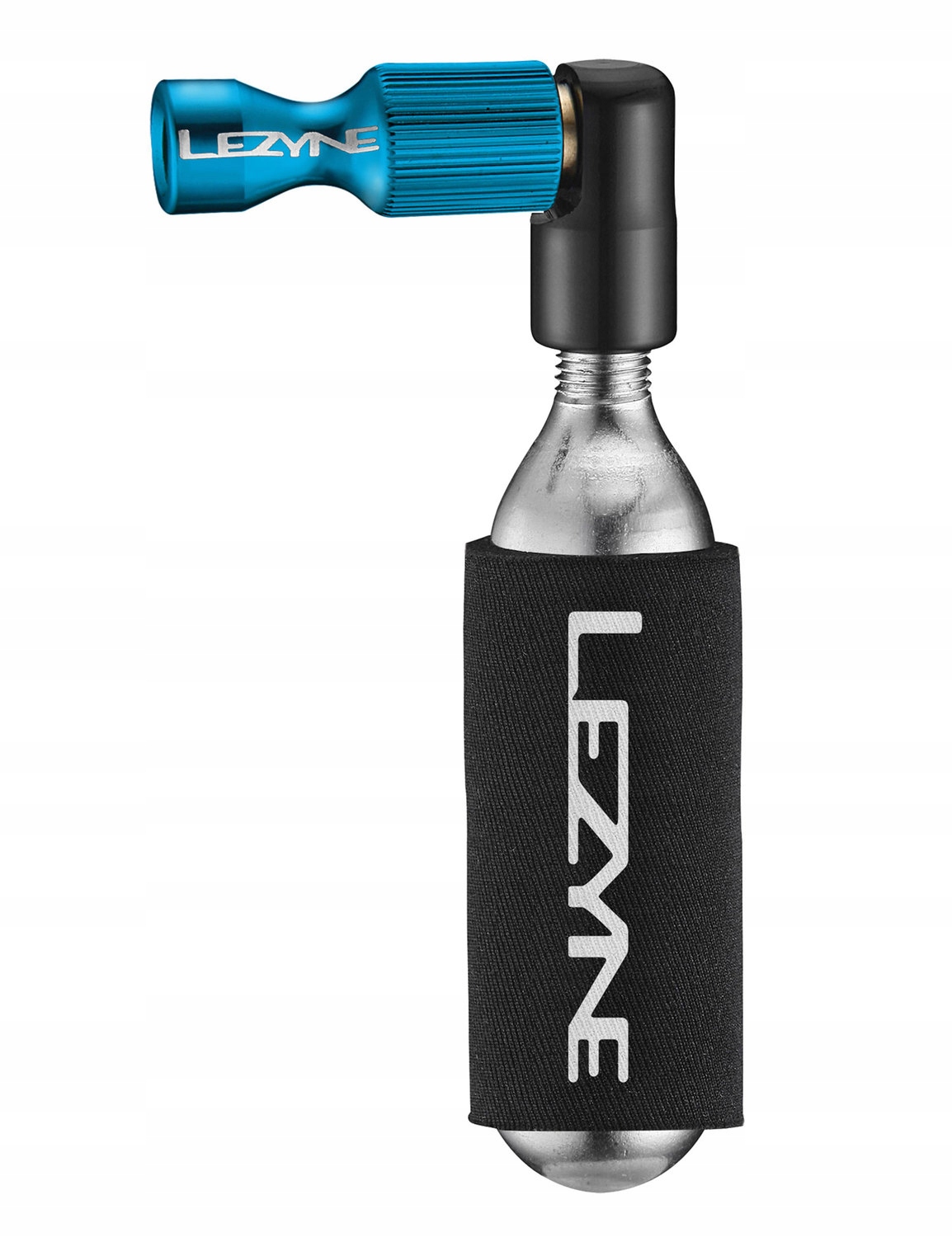 Lezyne pompka Trigger Drive CO2 16g niebieska