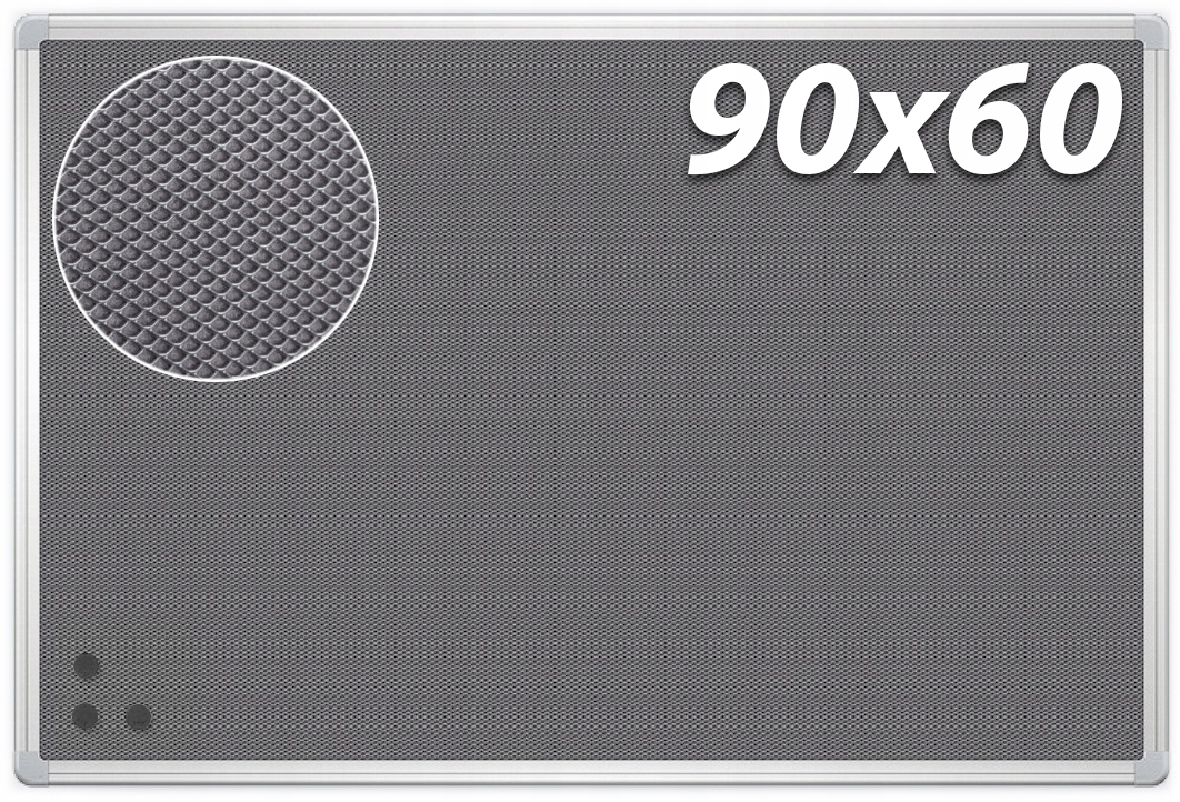 Офисная магнитная доска 90x60 магниты