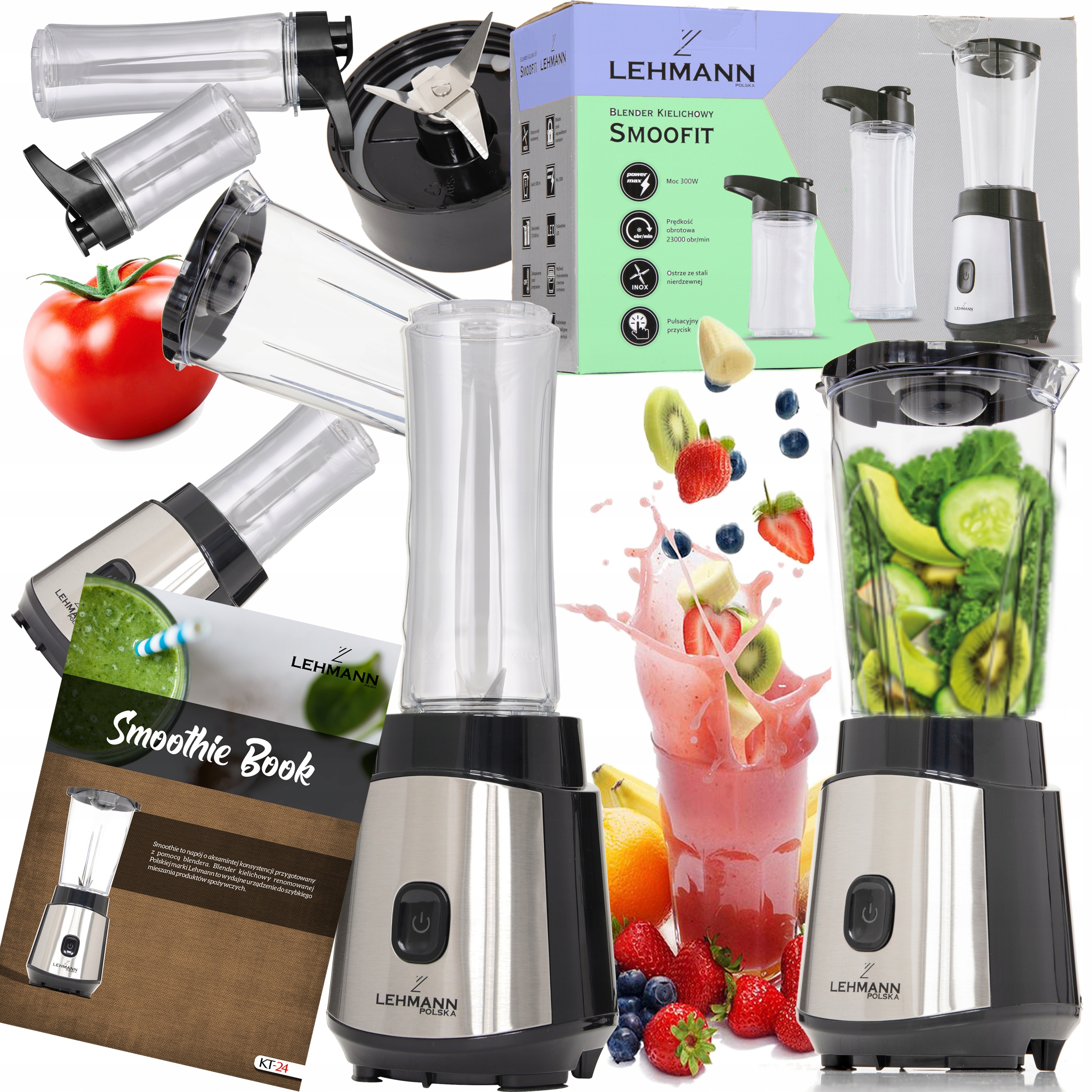 

Blender Kielichowy Do Koktajli Lehmann Smoothie XL