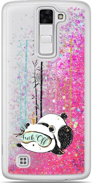 

Etui płynny brokat Panda 2 do Lg K8