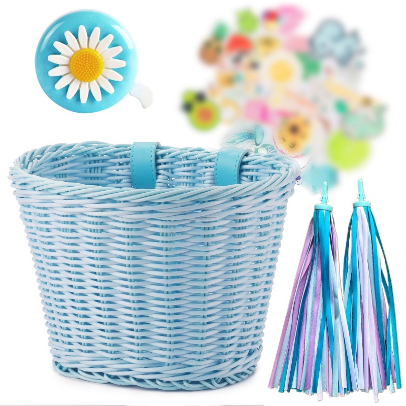 Koszyk Rowerowy Dla Dziewczynek Akcesoria Rowerowe 30 Naklejek