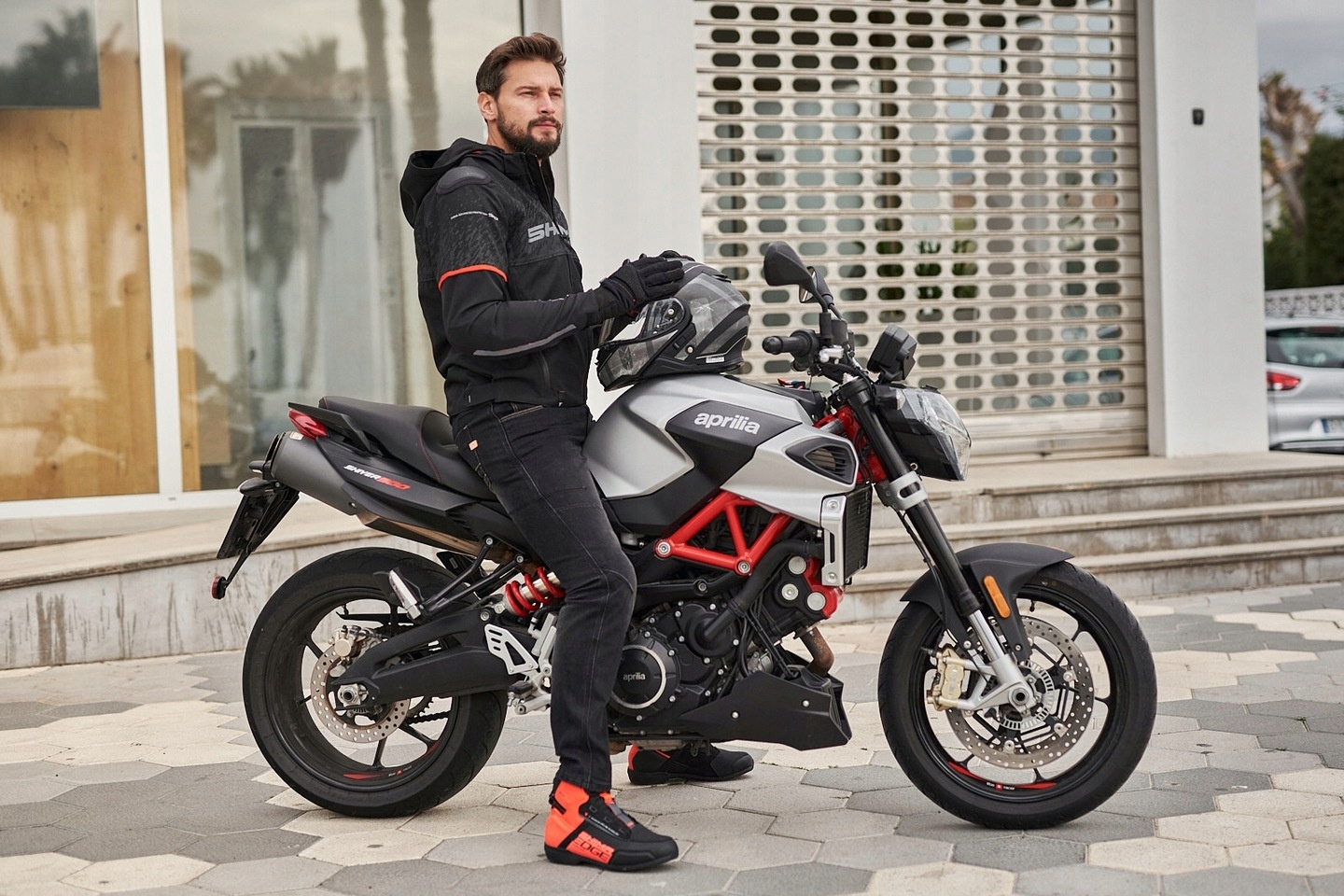 Spodnie jeansy motocyklowe SHIMA DEVON GRATIS Rozmiar 36/32